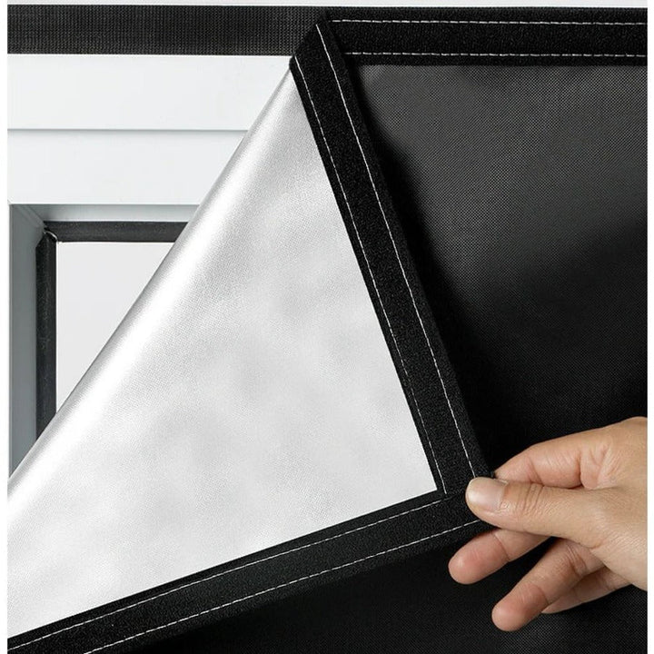 Adhesive Blackout Sun Blocking Window Cover Shade
