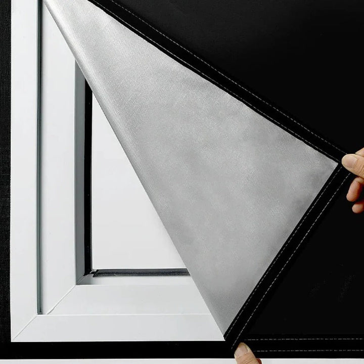 Adhesive Blackout Sun Blocking Window Cover Shade