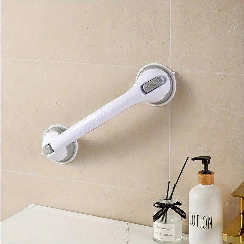 Portable Suction Shower Handle for Bathroom Use