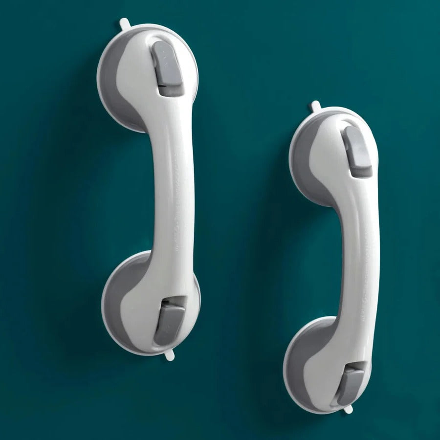 Portable Suction Shower Handle for Bathroom Use