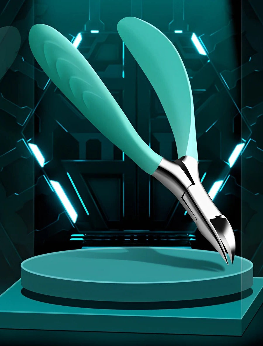 Heavy Duty Curved Toenail Clipper, Ergonomic Trimmer for Thick Nails