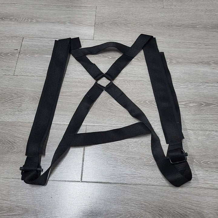 Adjustable Weighted Training Vest for Barbell Plates