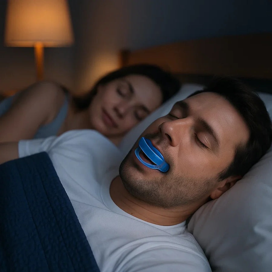 Adjustable Jaw Positioning Night Guard for Comfortable Sleep
