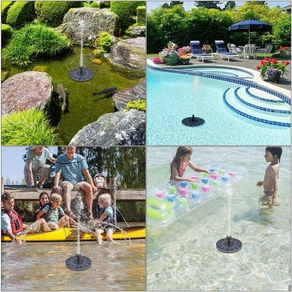 Solar Powered Water Fountain