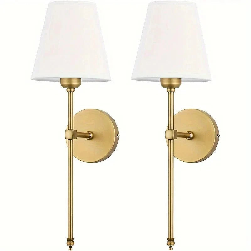 Wireless Wall Lights, Pack of 2
