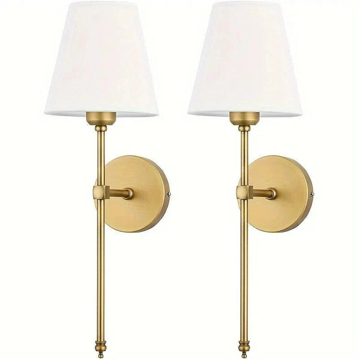 Wireless Wall Lights, Pack of 2