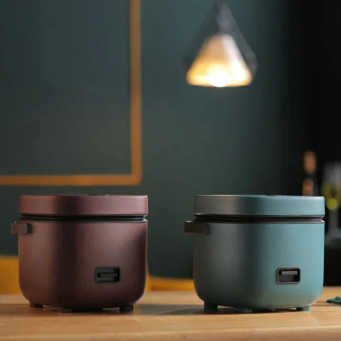 Mini Rice Cooker, 1.2 Qt Capacity with Non-Stick Pot