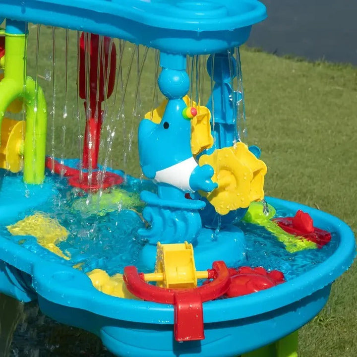 3 in 1 Outdoor Sand and Water Table for Kids