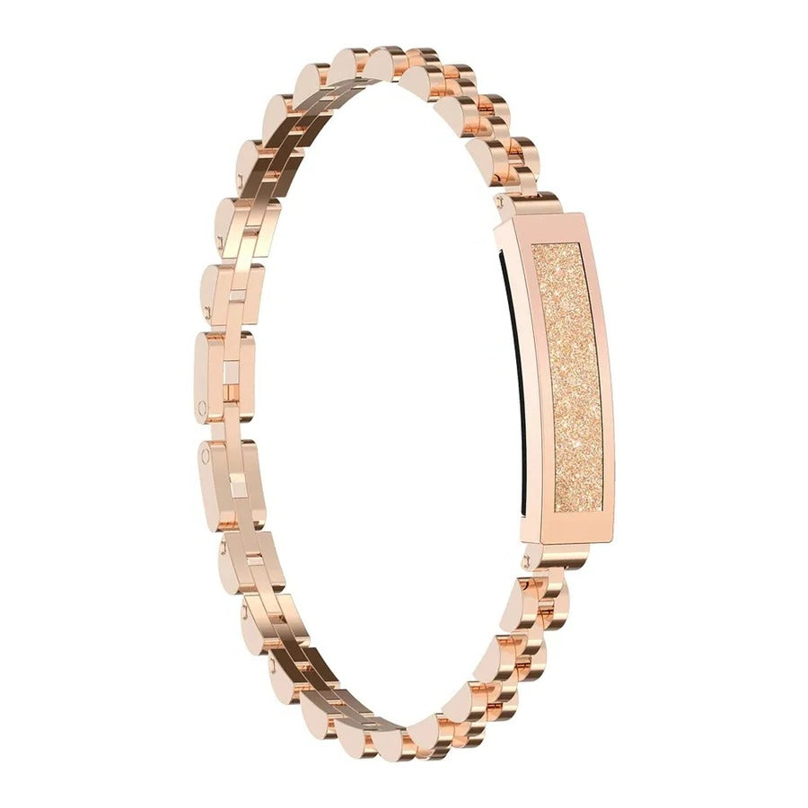 Women’s Smart Bracelet, Chain Style Fitness Tracker with Heart Rate, Sleep, and Activity Monitoring