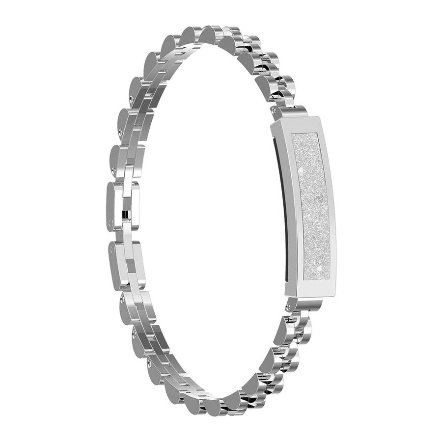 Women’s Smart Bracelet, Chain Style Fitness Tracker with Heart Rate, Sleep, and Activity Monitoring
