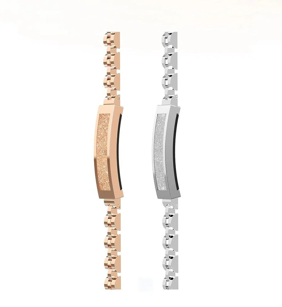 Women’s Smart Bracelet, Chain Style Fitness Tracker with Heart Rate, Sleep, and Activity Monitoring