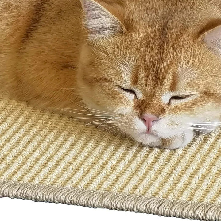 Sisal Cat Scratcher Board Mat, Durable Scratch Pad for Cats