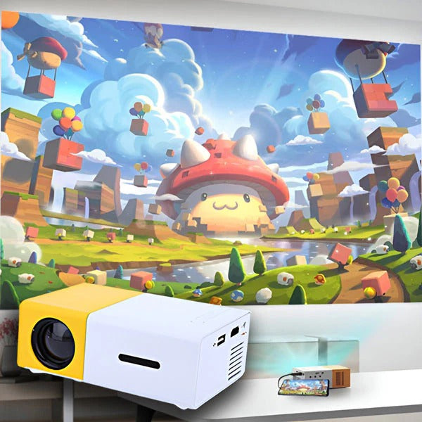 HD Mini Home Cinema Projector