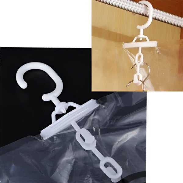 Hanging Vacuum Storage Bags, Set of 4