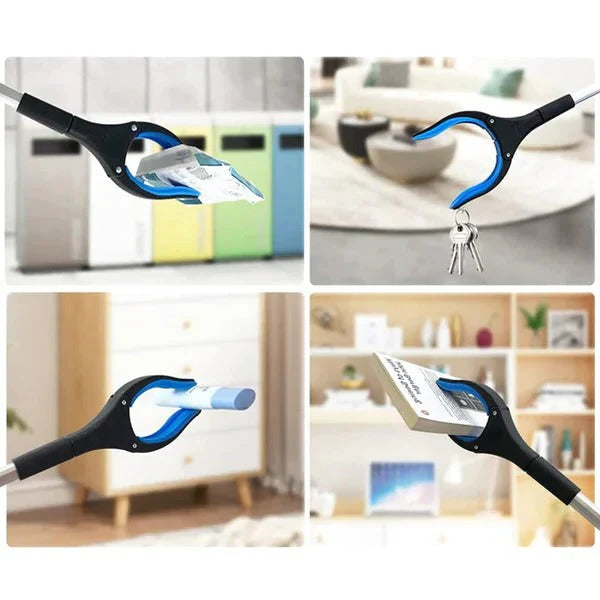Foldable Reacher Grabber, Rotating Pick Up Tool