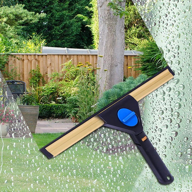 Window and Shower Squeegee for Multi-Surface Cleaning