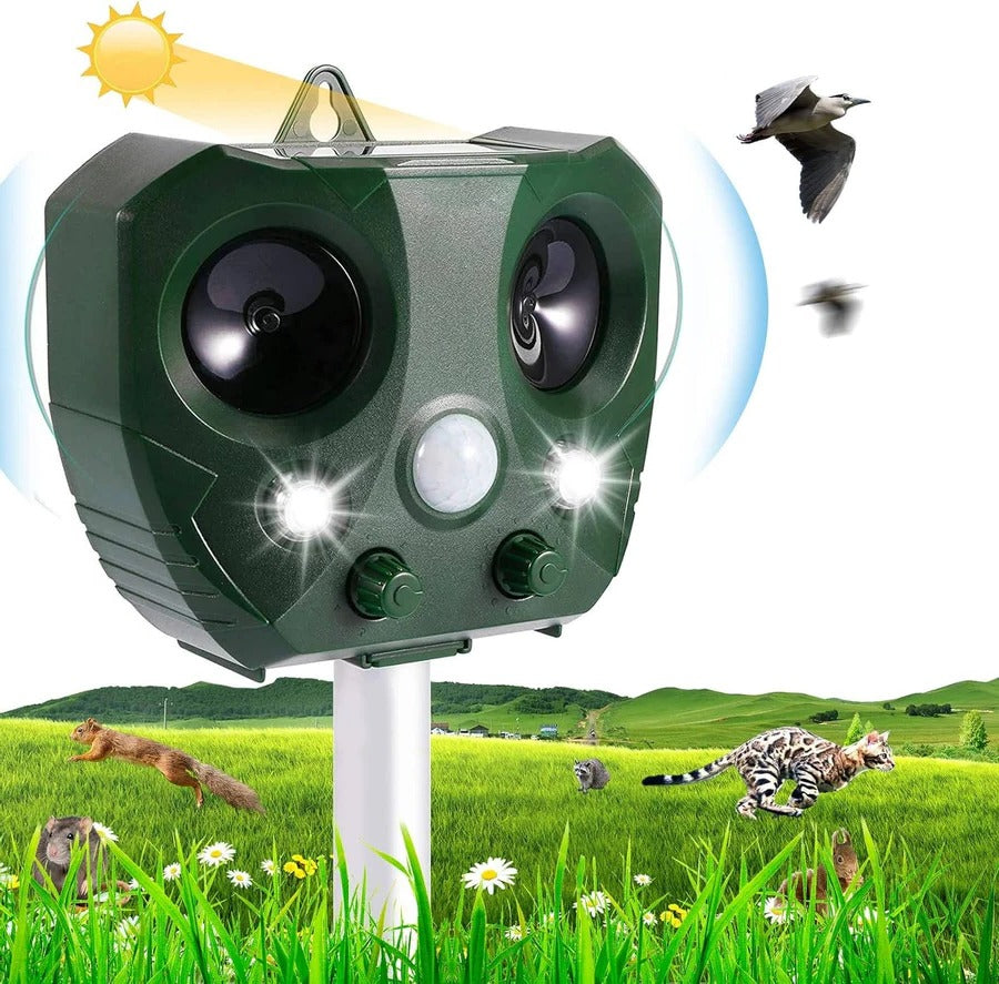 Pigeon Bird Scarer Ultrasonic and Pest Defender
