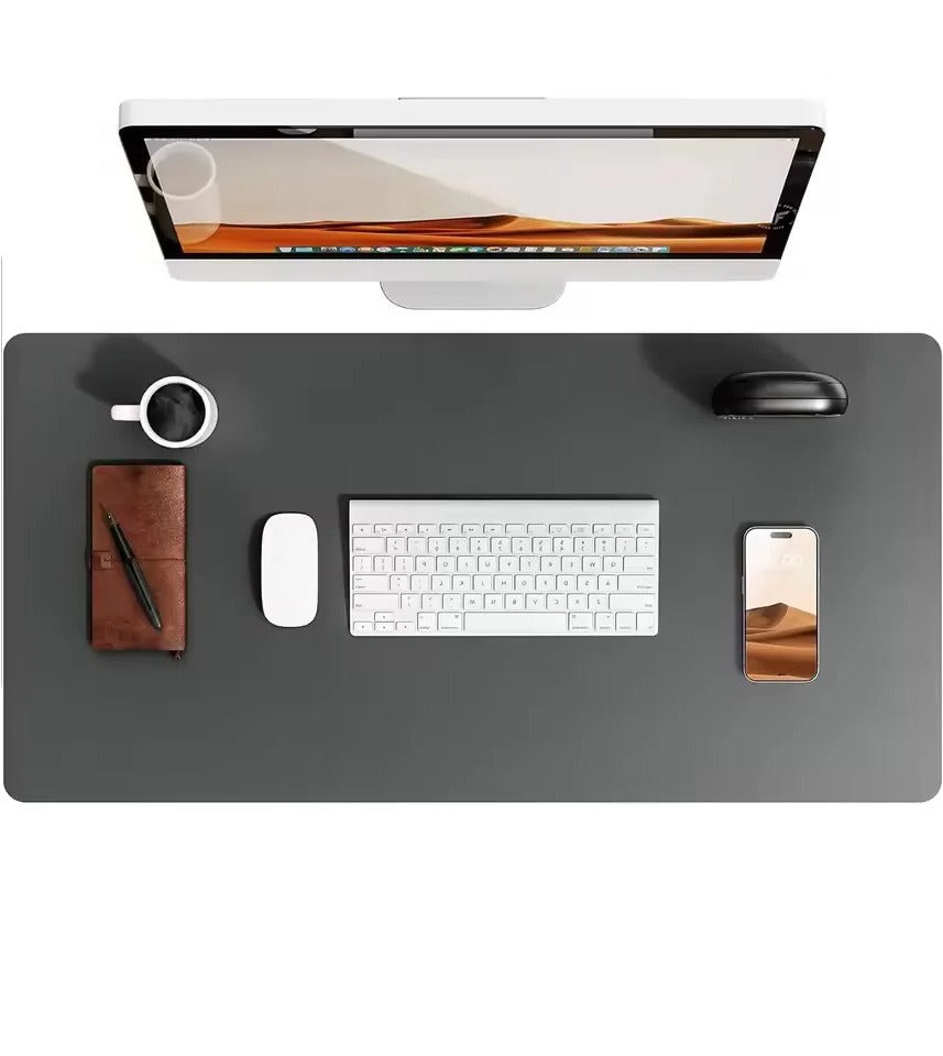 Luxury Leather Desk Pad Smooth Writing and Mouse Surface