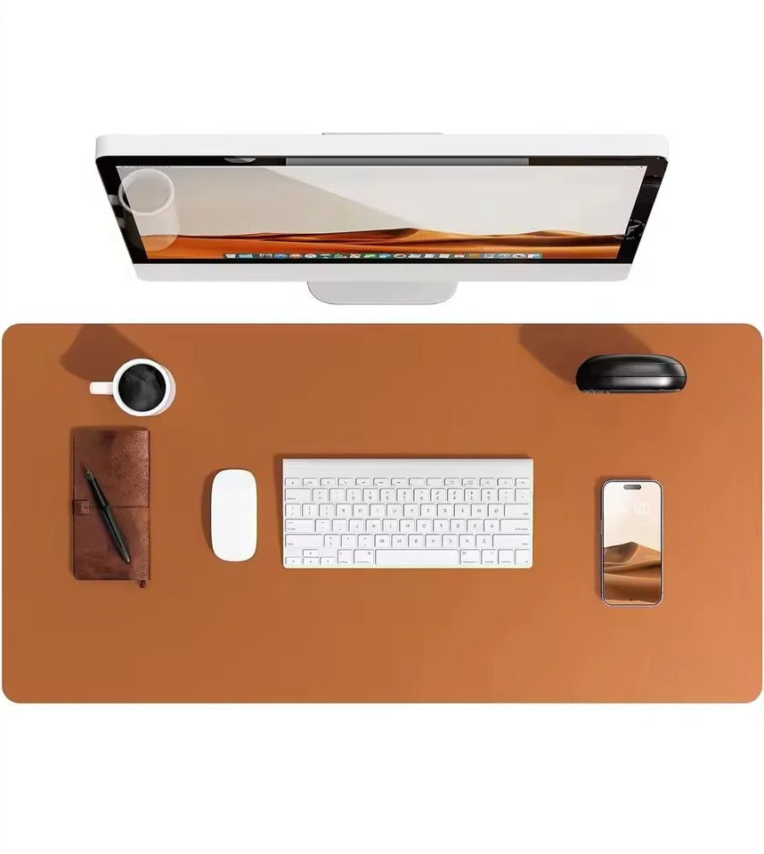 Luxury Leather Desk Pad Smooth Writing and Mouse Surface