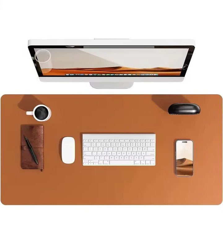 Luxury Leather Desk Pad Smooth Writing and Mouse Surface