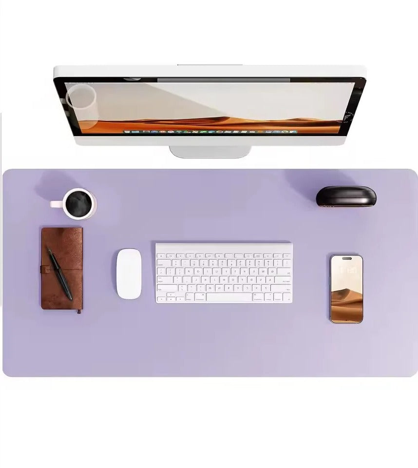 Luxury Leather Desk Pad Smooth Writing and Mouse Surface