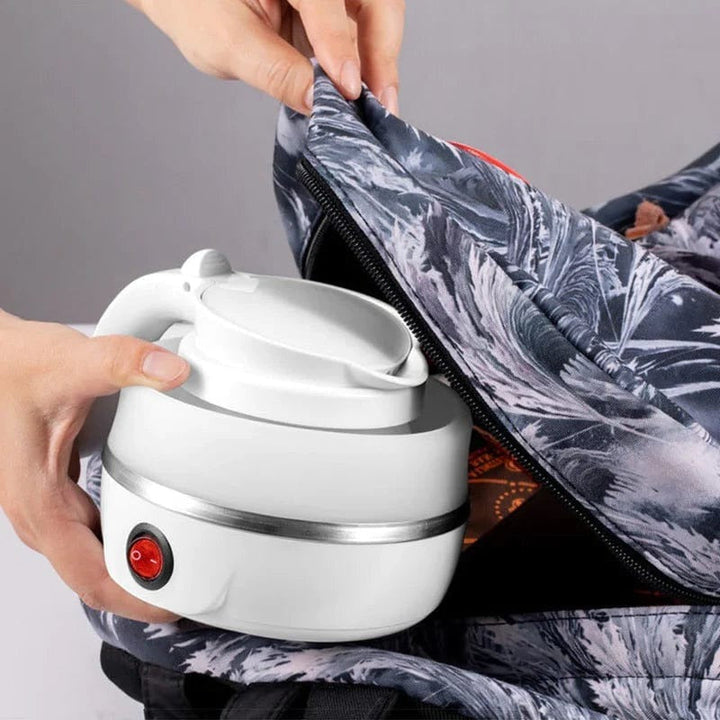 Compact Foldable Travel Kettle with Quick-Boil