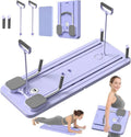 HomeStudio Pilates Reformer Board with Resistance Bands