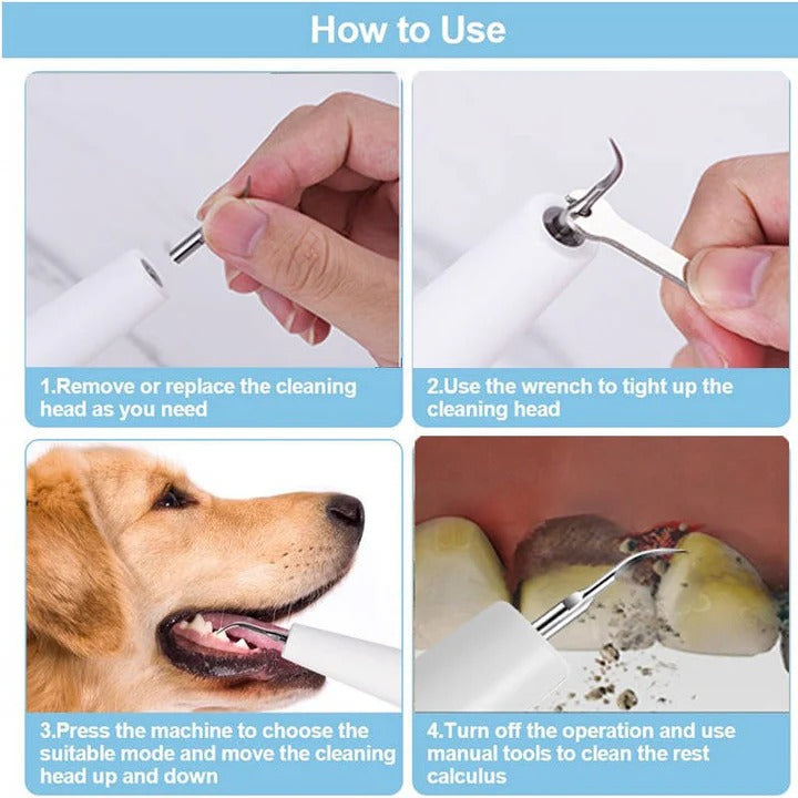Pet Oral Cleaning Tool for Fresh Breath and Grooming Care