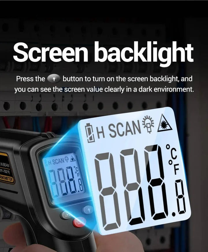 Digital Infrared Thermometer with Laser Targeting