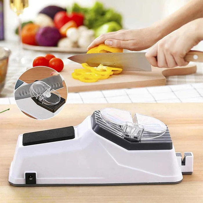 Rechargeable Electric Knife Sharpener for Kitchen Use