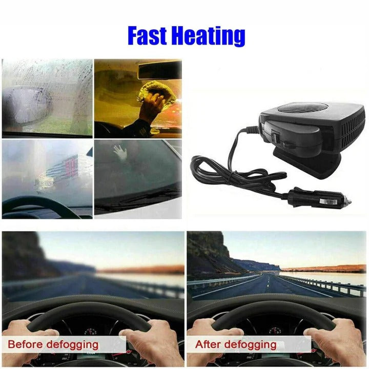 Portable 12V 150W and 300W Ceramic Car Heater and Defroster