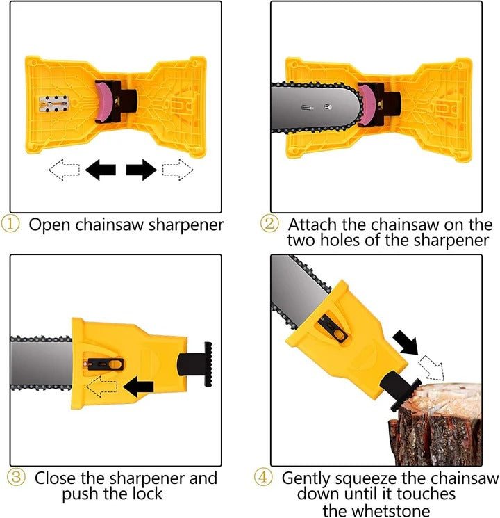 Chainsaw Sharpening Tool, Portable Blade Maintenance Kit