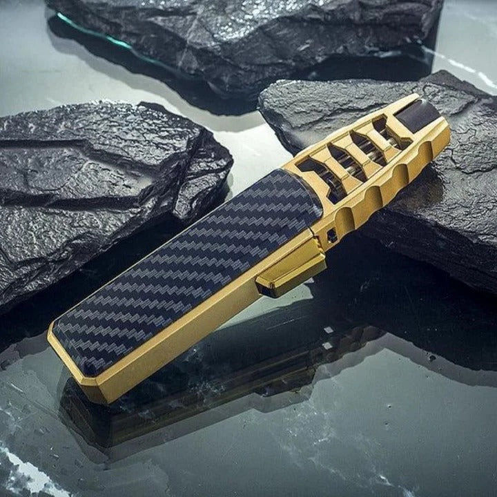 Adjustable Flame Torch Lighter – Blue Flame for Kitchen and Outdoor Use