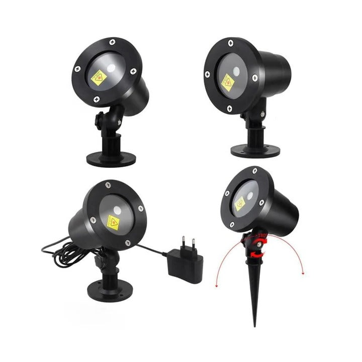 Motion Activated Outdoor Laser Light Projector for Parties