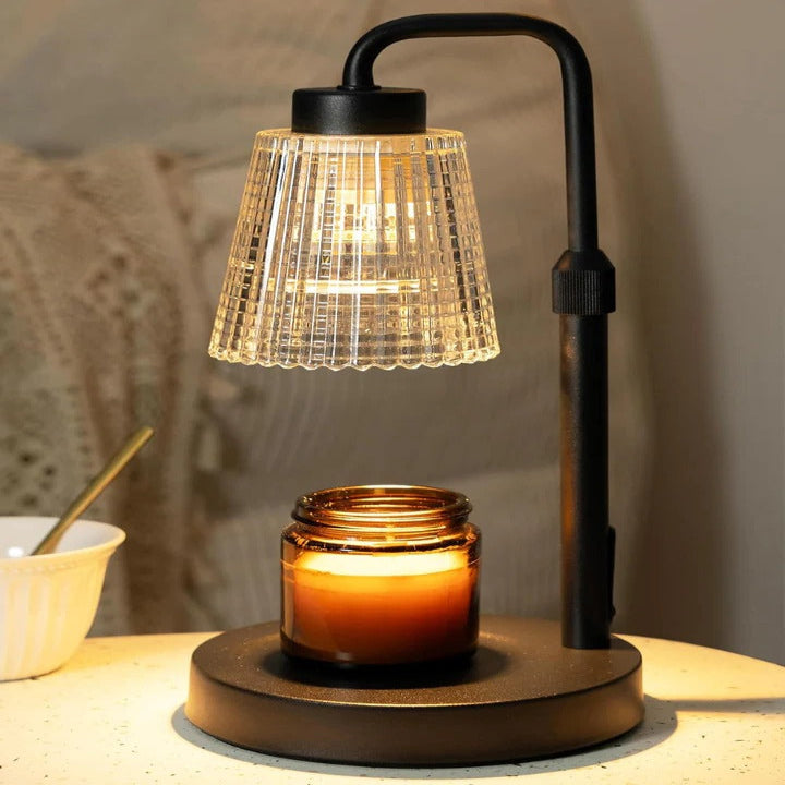 Candle Warmer Lamp, Adjustable Brightness with Timer and Dimmer