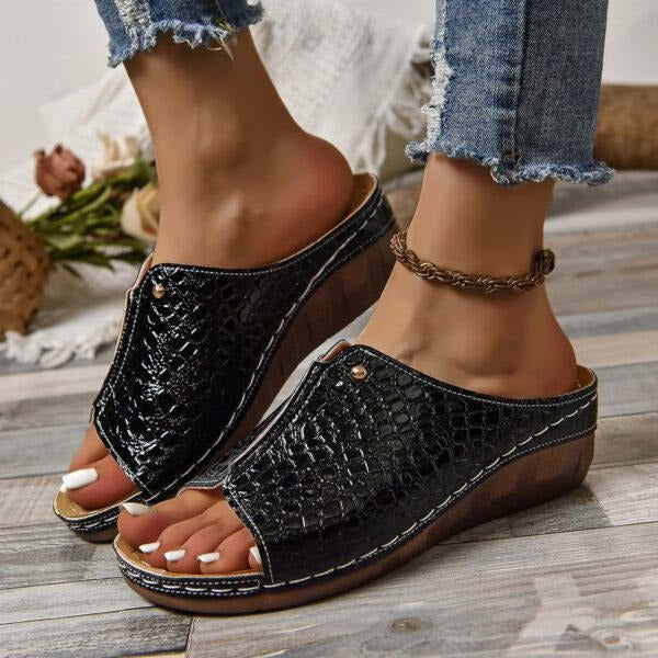 Stylish Womens Orthopaedic Comfort Sandals with Adjustable Straps