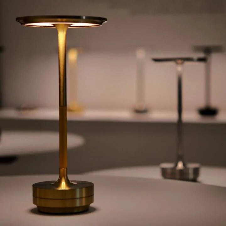 Cordless Table Lamp with Dimmable Light and Portable Design