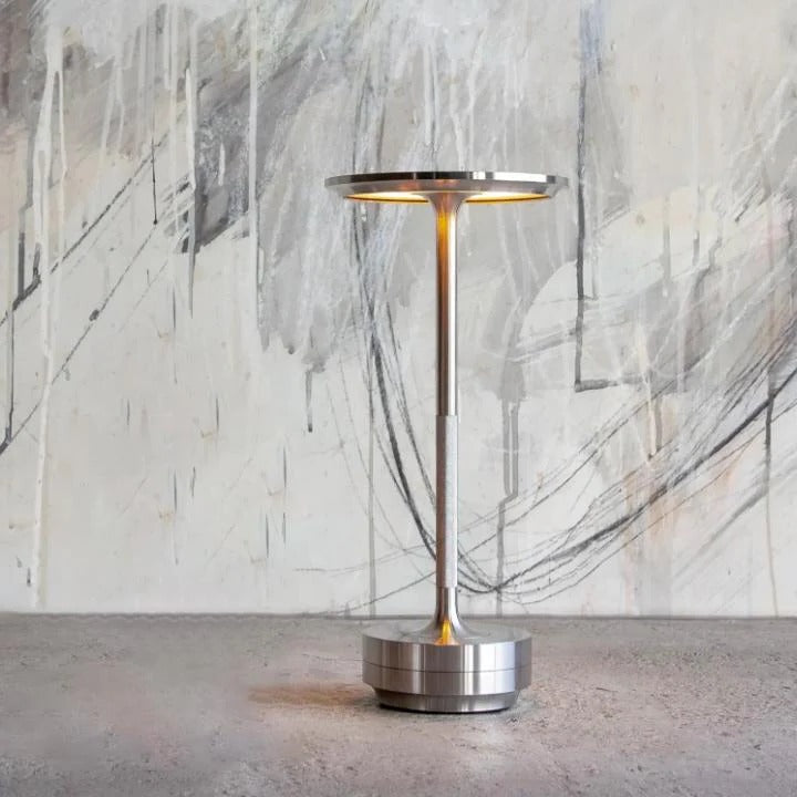 Cordless Table Lamp with Dimmable Light and Portable Design