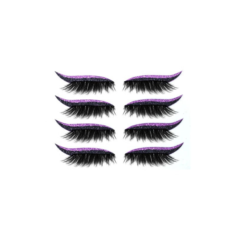 3-in-1 Reusable Adhesive Eyeliner Strip with Peel-and-Stick Lash Application