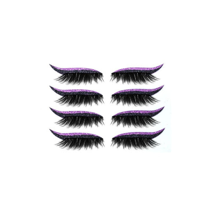 3-in-1 Reusable Adhesive Eyeliner Strip with Peel-and-Stick Lash Application