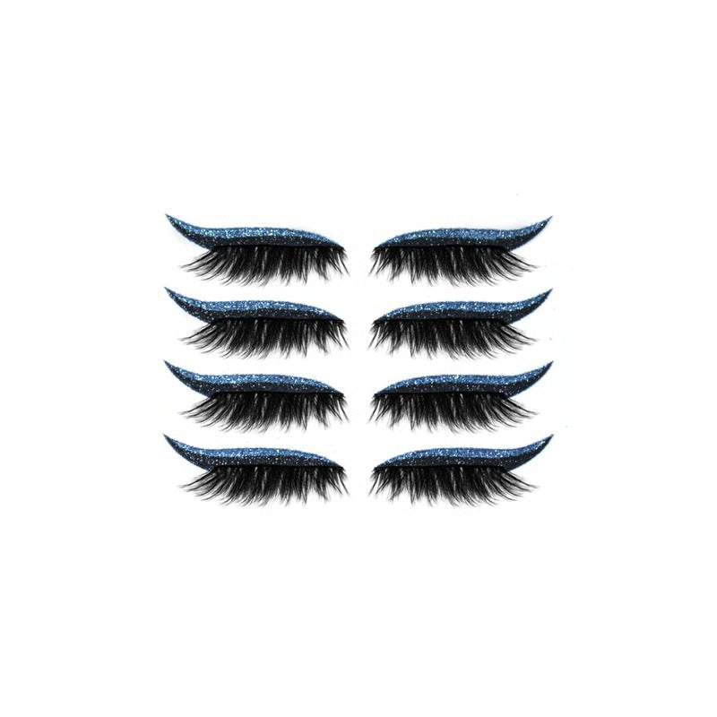3-in-1 Reusable Adhesive Eyeliner Strip with Peel-and-Stick Lash Application