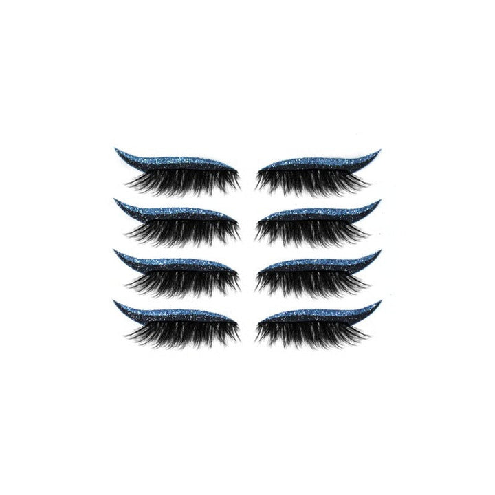 3-in-1 Reusable Adhesive Eyeliner Strip with Peel-and-Stick Lash Application