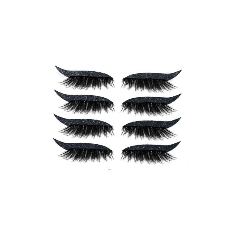 3-in-1 Reusable Adhesive Eyeliner Strip with Peel-and-Stick Lash Application