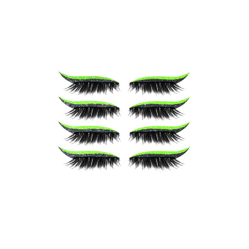 3-in-1 Reusable Adhesive Eyeliner Strip with Peel-and-Stick Lash Application
