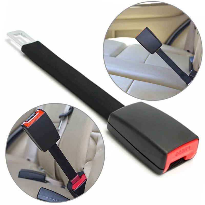 Universal Car Seat Belt Extension Strap with Extended Reach Design