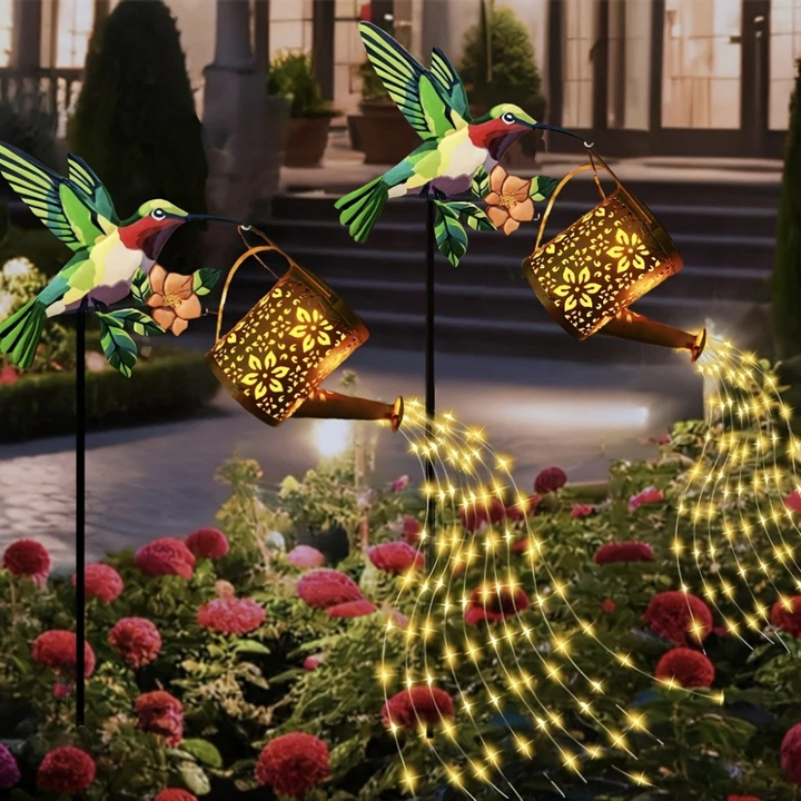 Outdoor Solar Pathway Light with Automatic Dusk Sensor and 12-14 Hour Runtime