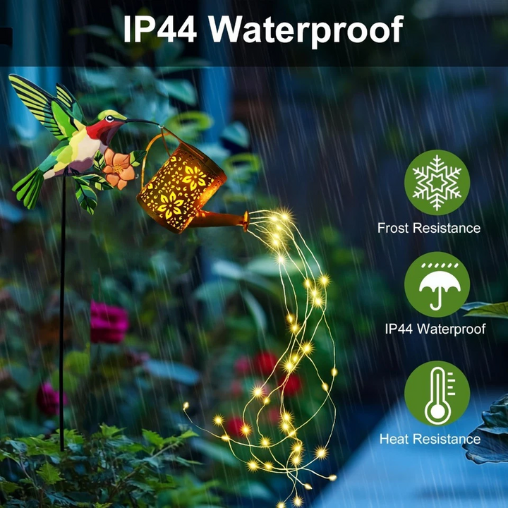 Outdoor Solar Pathway Light with Automatic Dusk Sensor and 12-14 Hour Runtime