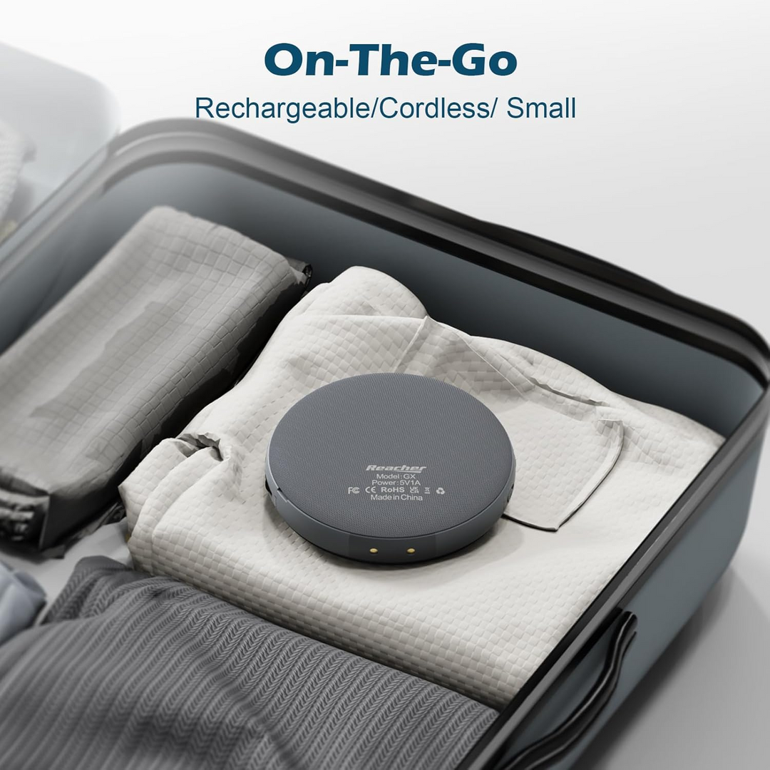 Vibrating Alarm Clock with 110dB Sound and Three Wake Modes for Heavy Sleepers