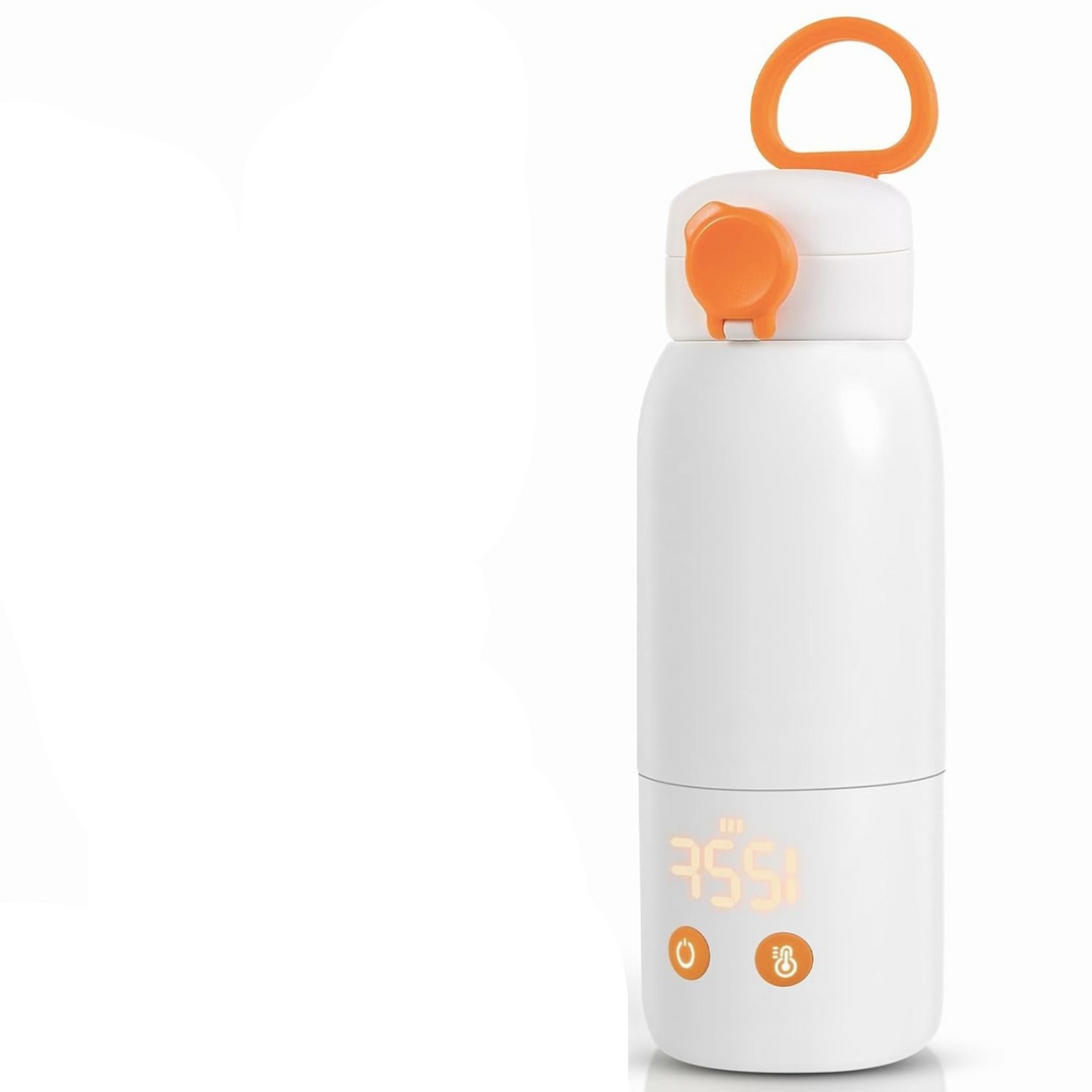 Portable Bottle Warmer for Car with 12-Foot Cord and Auto Shutoff