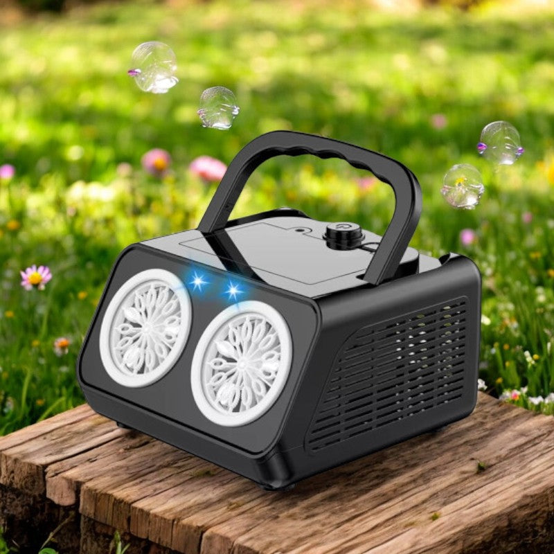 Electric Bubble Machine with 20,000 and up Bubbles Per Minute